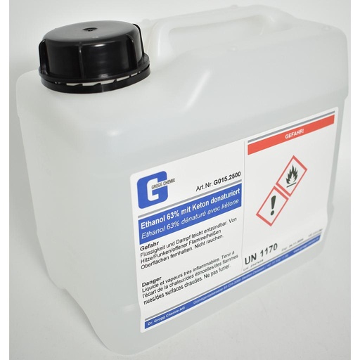 [G015.2500] Ethanol 63% mit Keton denaturiert