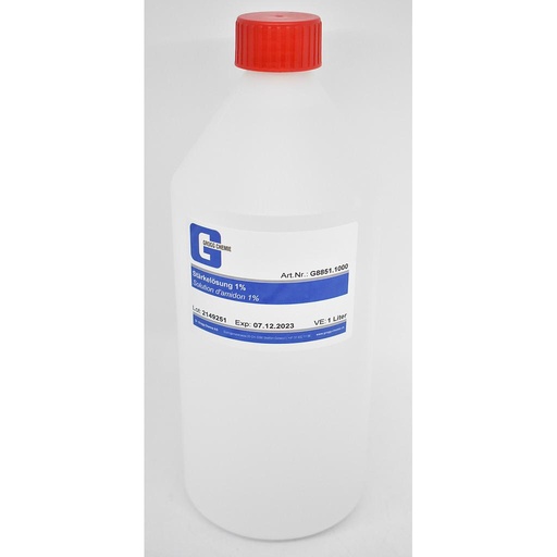 [G8851.1000] Solution d'amidon 1%