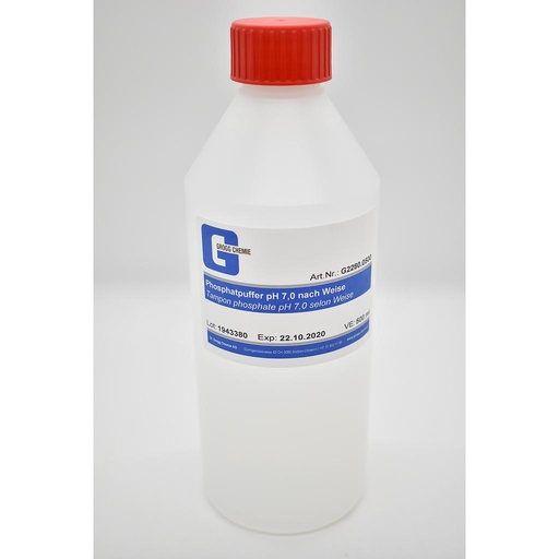 [G2280.0500] Phosphate buffer pH 7.0 according to Weise
