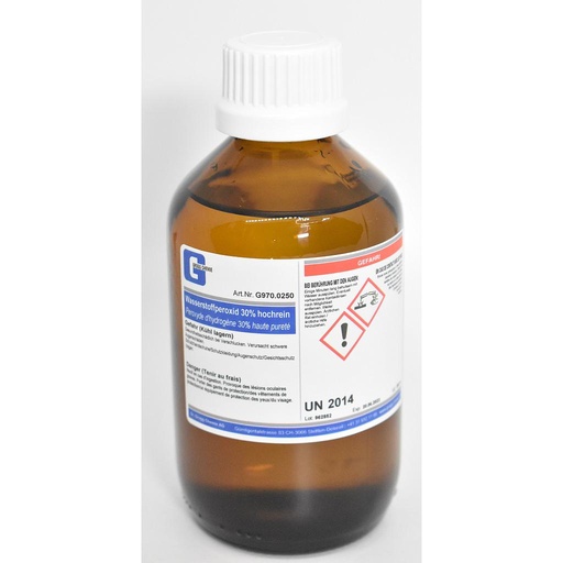 [G970.0250] Hydrogen peroxide 30% high purity