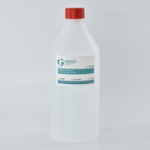 [G842.1000] Hydrochloric acid 0.03% pure