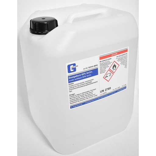 [G2141.9010] Acide acétique 60% techn.