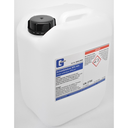 [G934.5000] Acide sulfurique 30% pur