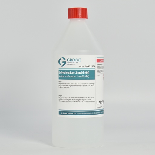 [G935.1000] Acide sulfurique 3 mol/l (6N)