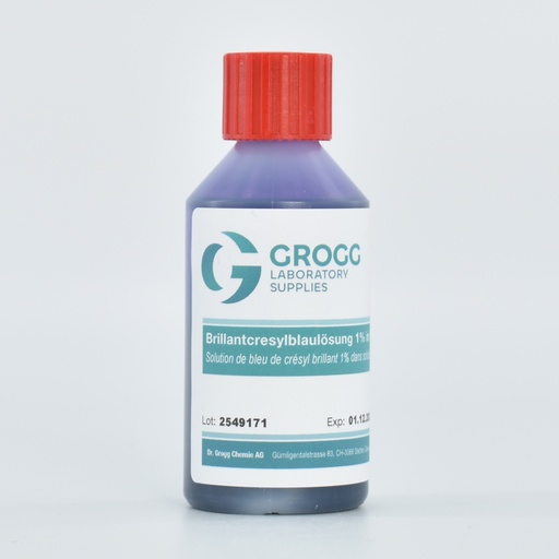 [G071.0020] Soluzione di blu di cresile brillante 1% in soluzione di NaCl 0,85%