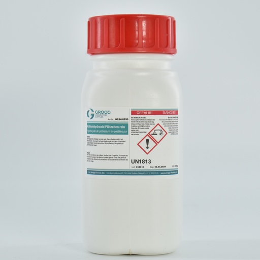 [G294.0250] Potassium hydroxide pellets pure