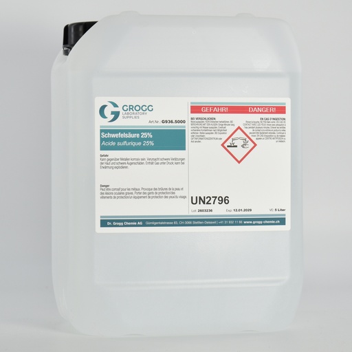[G936.5000] Acide sulfurique 25%